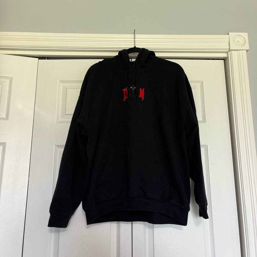 Black MF Doom hoodie